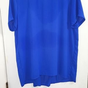 Ann Taylor LOFT Blouse  Royal Blue Small